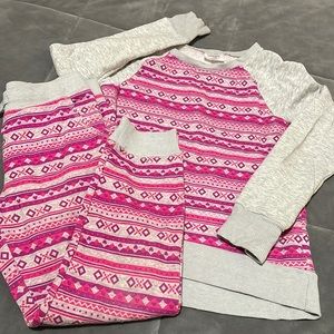 Danskin now girl jogger pants with a top size 7/8